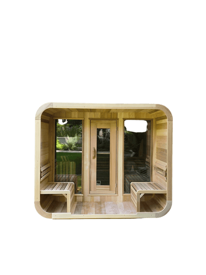 Luna 8'x8' Sauna w/ 2' Porch