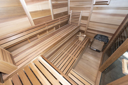 670 Pure Cube Sauna - 6  Person