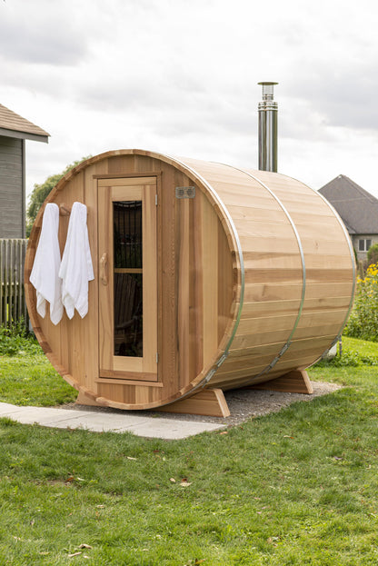Classic 7'x 8' Barrel Sauna