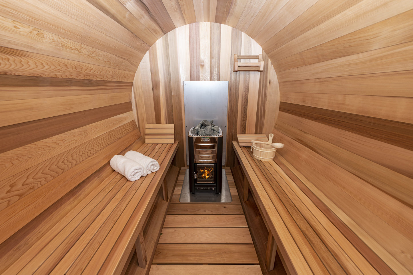 Classic 7'x 8' Barrel Sauna