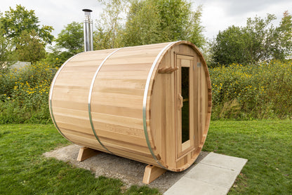 Classic 7'x 8' Barrel Sauna
