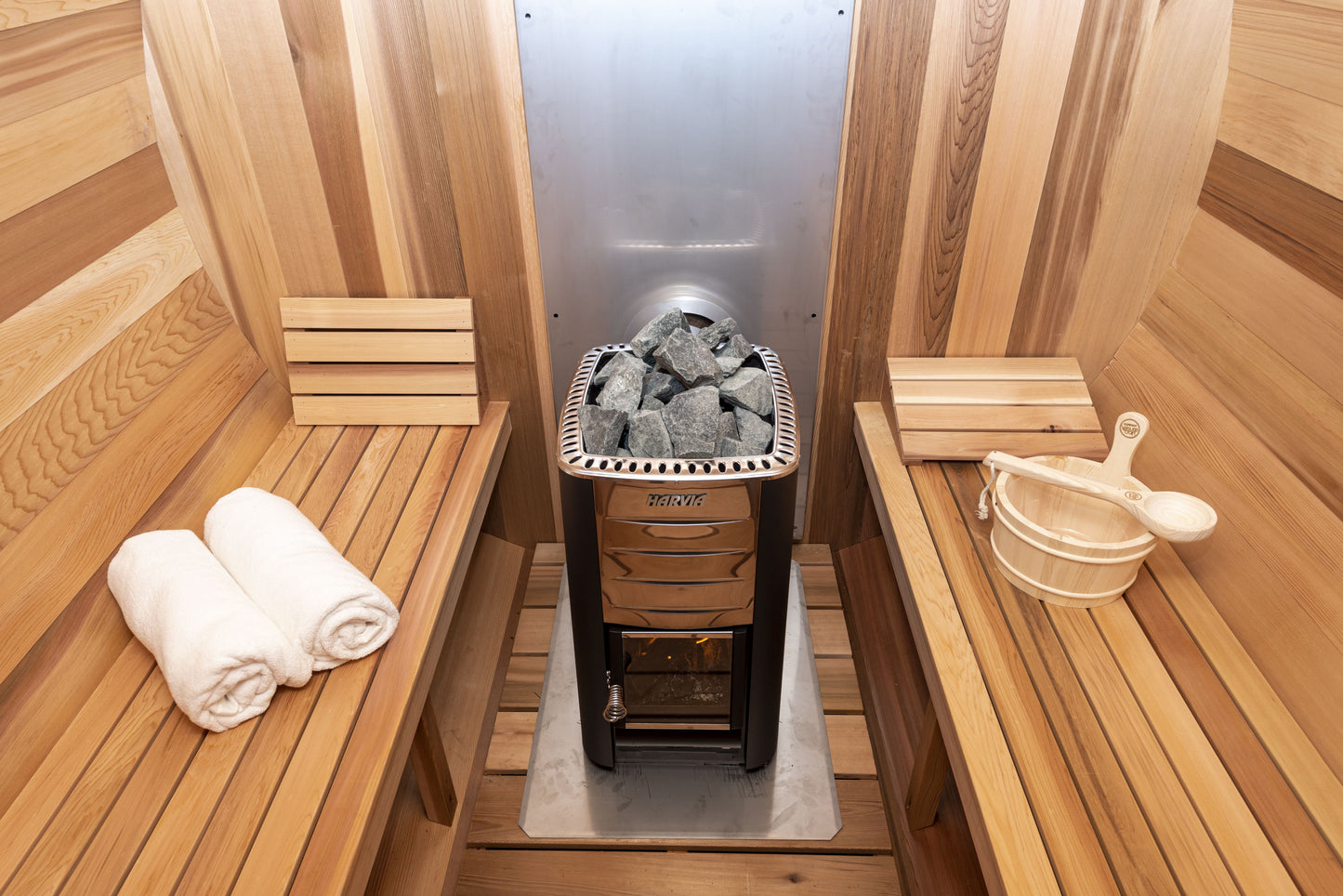 Classic 7'x 8' Barrel Sauna