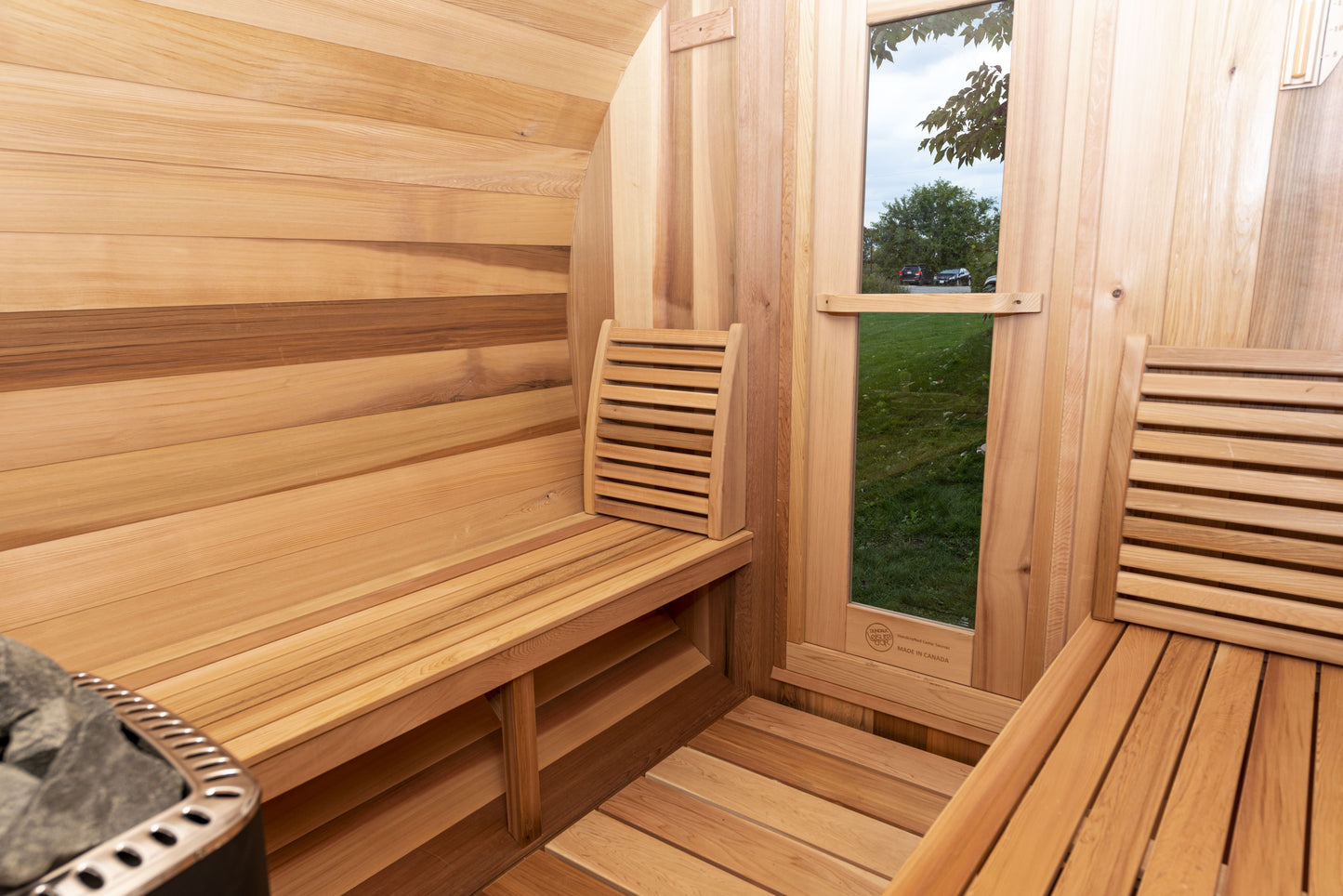 Classic 7'x 8' Barrel Sauna